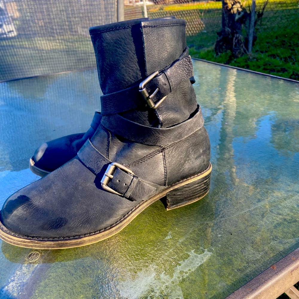 Lucky brand leather boots